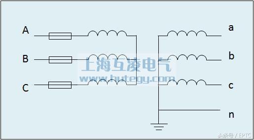 Y/Y電壓互感器接線原理圖